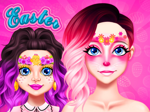Easter Funny Makeup - free online Browser game