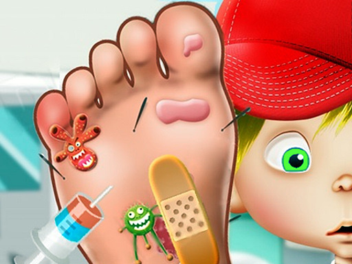Foot Treatment - free online Browser game