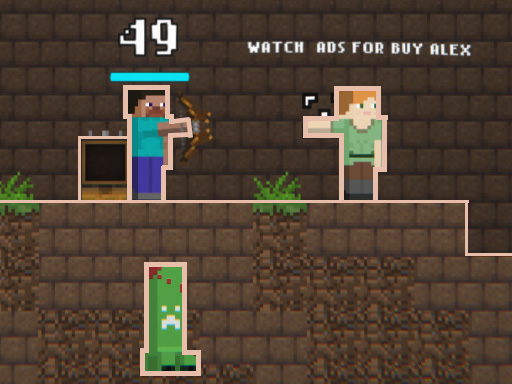 Minecraft Wars - free online Browser game