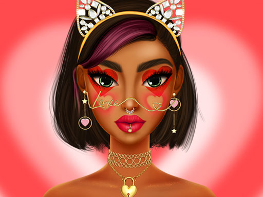 Valentines Makeup Trends - free online Browser game