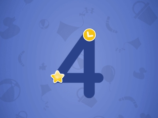 123 Tracing - Draw Numbers - free online Browser game