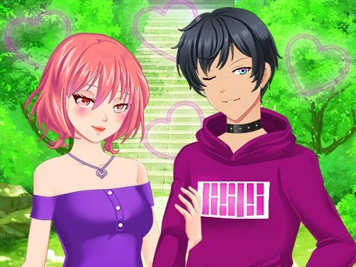 Anime Couples Dress Up Game for Girl - free online Browser game