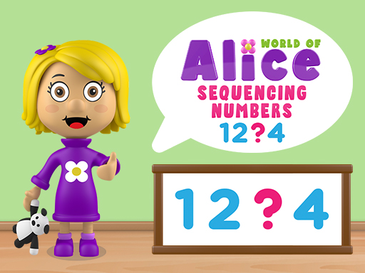World of Alice Sequencing Numbers - free online Browser game