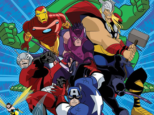 Avengers Coloring - free online Browser game