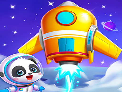 Little Panda Space Journey - free online Browser game