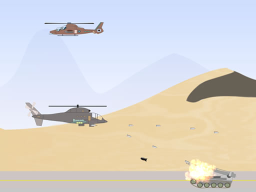 Heli Defense - free online Browser game