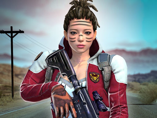 Commando Girl - free online Browser game