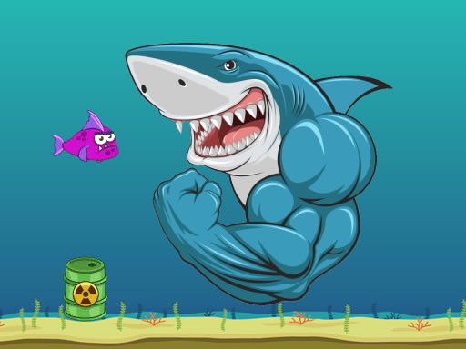 Scary Mad Shark - free online Browser game