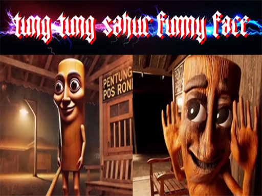 Tung Tung Sahur Funny Face - free online Browser game