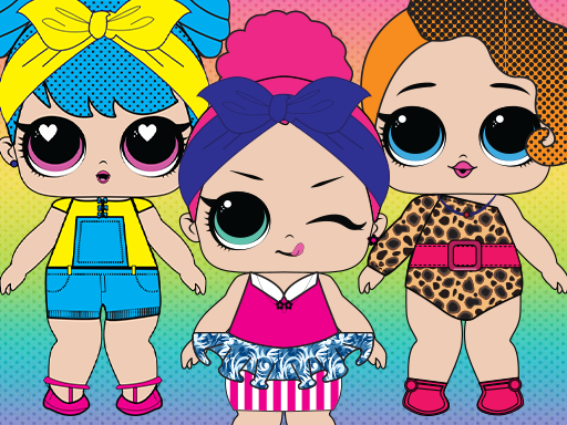 Lol Doll Avatar creator dress up - free online Browser game