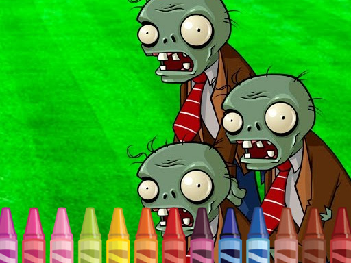 4GameGround - Zombie Coloring - free online Browser game