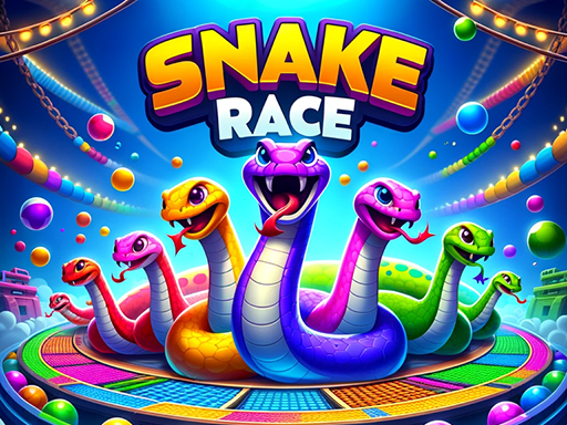 Snake Color Race - free online Browser game