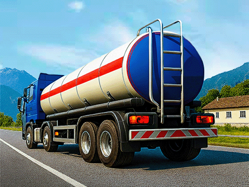 Oil Tanker Truck Parking Game - free online Browser game