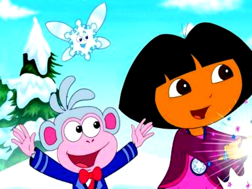 Dora Find 5 Differences - free online Browser game