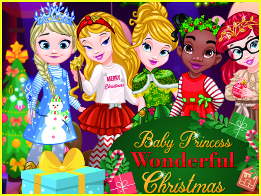 Baby Princesses Christmas: Dress Up Game - free online Browser game