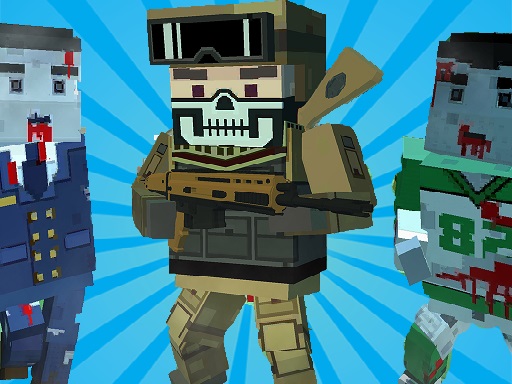 Blocky Shooting Arena 3D Pixel - free online Browser game