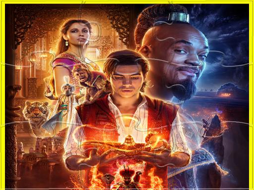 Disney Aladdin Match3 Puzzle - free online Browser game