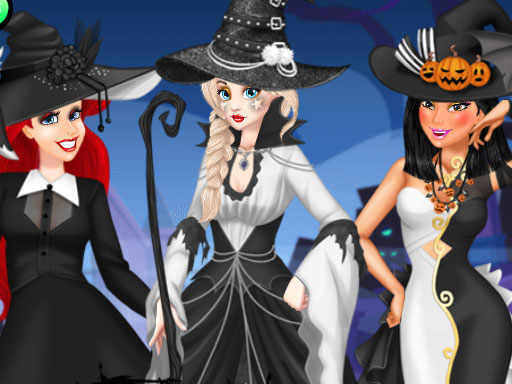 Black and White Halloween - free online Browser game