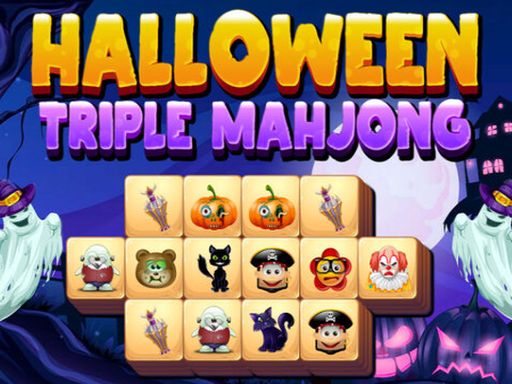 Halloween Triple Mahjong - free online Browser game