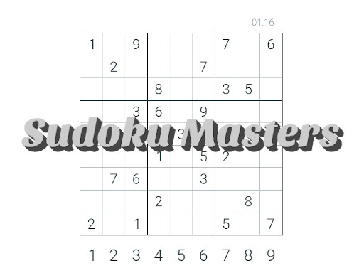 Sudoku Masters - free online Browser game