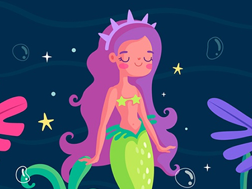 Mermaids Puzzle - free online Browser game