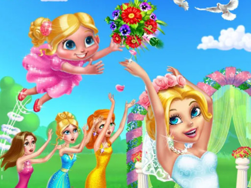 Flower Girl Wedding Day - free online Browser game