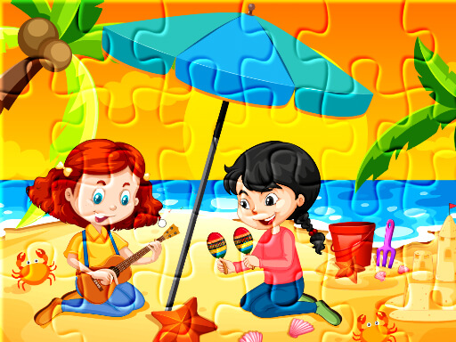 Beach Jigsaw - free online Browser game