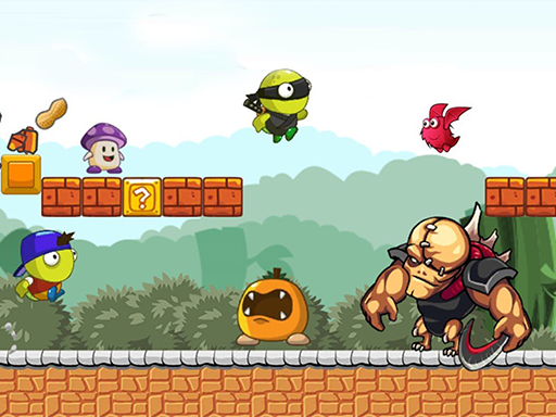 SuperHero Turtle Adventure - free online Browser game