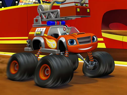 Blaze Monster Truck Jigsaw - free online Browser game