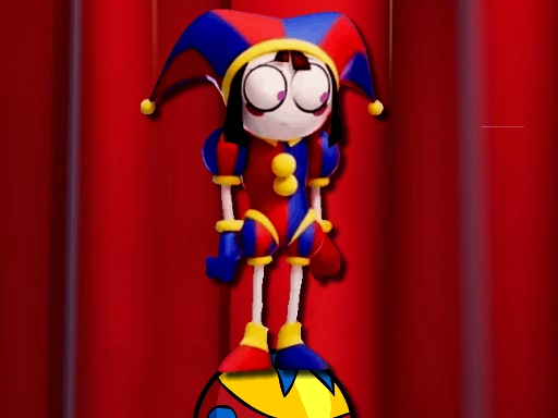 Pomni Circus Ball Rush - free online Browser game