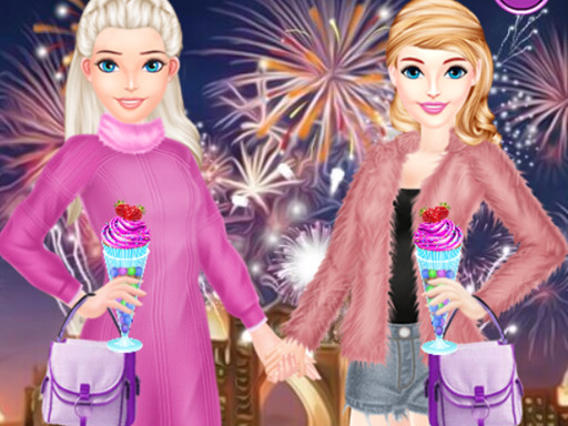 Bffs New Year Eve - free online Browser game