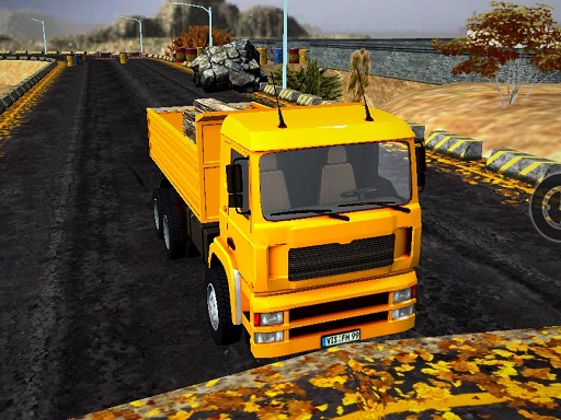 Long Trailer Truck Transport Sim - free online Browser game