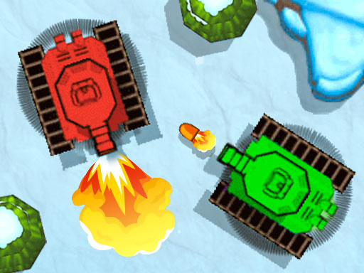 Mega Tank Wars Arena - free online Browser game