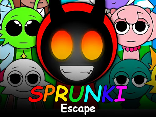 SPRUNKI ESCAPE 3D - free online Browser game
