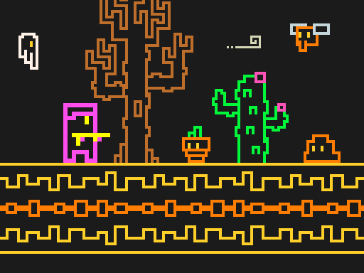 Line Pixel Adventure - free online Browser game