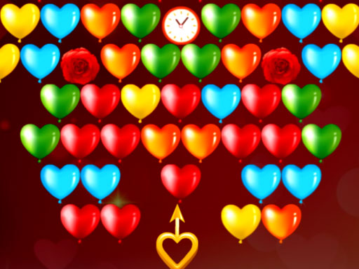 Bubble Shooter Valentines - free online Browser game