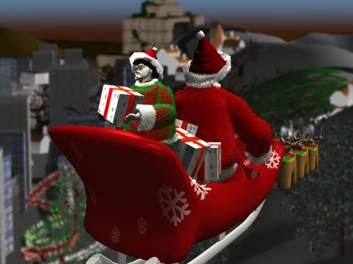Final Christmas run - free online Browser game