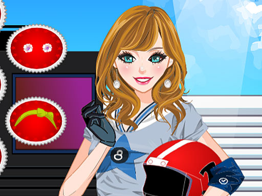 American Football Girl - free online Browser game