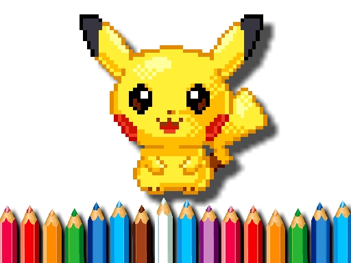 BTS Pokemon Coloring Book - free online Browser game