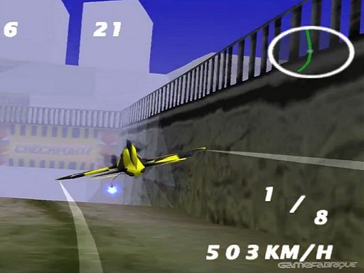 Airplane Racer Game - free online Browser game