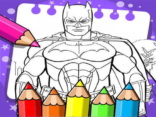 Batman Beyond Coloring Book - free online Browser game