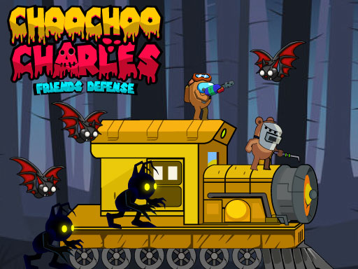ChooChoo Charles Friends Defense - free online Browser game