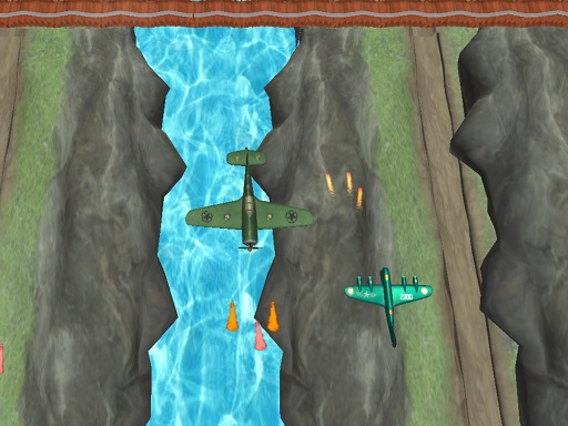 2D Game Ariplane Wars 1942 - free online Browser game