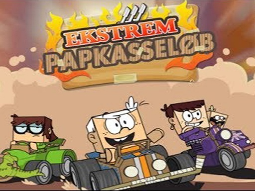 Cardboard Racing Time - free online Browser game