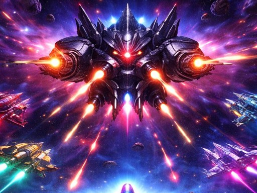 Neon Abyss Defender - free online Browser game