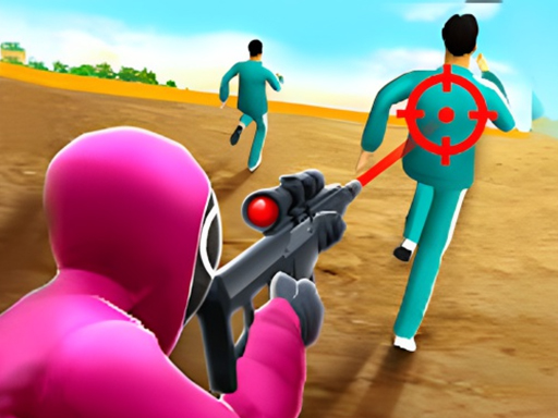 Sniper Challenge Squid Game - free online Browser game