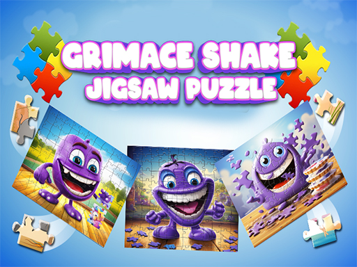 Grimace Shake Jigsaw Puzzlef - free online Browser game
