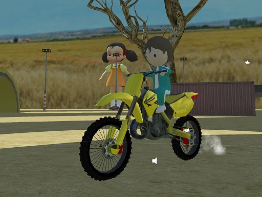 MSK Squid Game Motorcycle Stunts - free online Browser game