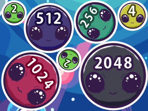 Alien Merge 2048 - free online Browser game