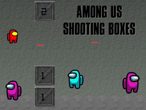Among Us Shooting Boxes - free online Browser game